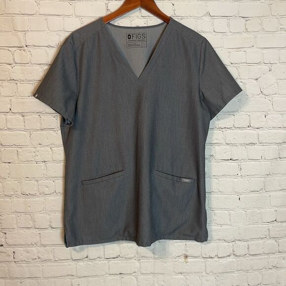 Figs Gray Pant and Top Set Size Large - Picture 10 of 16